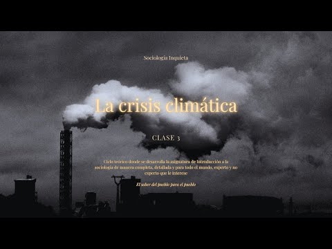 Clase 3: La crisis climática