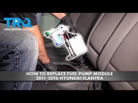 How to Replace Fuel Pump Module Assembly 2011-2016 Hyundai Elantra