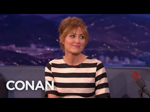 Sasha Alexander Teaches Conan Serbian Swear Words - CONAN on TBS