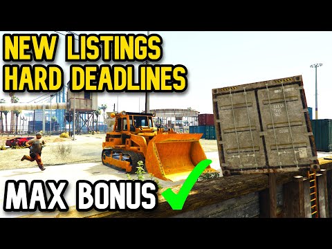 Gta 5 New Listings Hard Deadlines - How to get Maximum Bonus