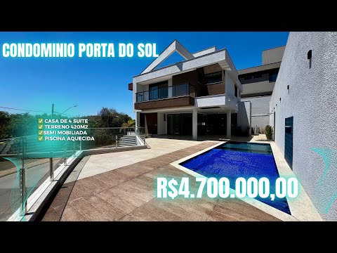 Beautiful house in the Portal do Sol Condominium in Contagem/MG