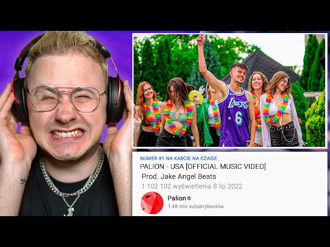 OCENIAM PIOSENKI POLSKICH YOUTUBERÓW - ♪ PALION - USA [OFFICIAL MUSIC VIDEO]