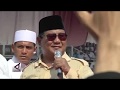 Prabowo: Masyarakat butuh pekerjaan bukan kartu Prabowo: Masyarakat butuh pekerjaan bukan kartu