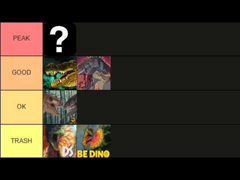 TIERLIST OF ALL DINO GAMES IN ROBLOX