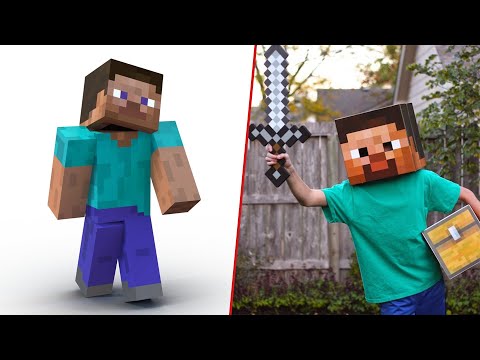 MINECRAFT: Characters In Real Life ⛏🧱