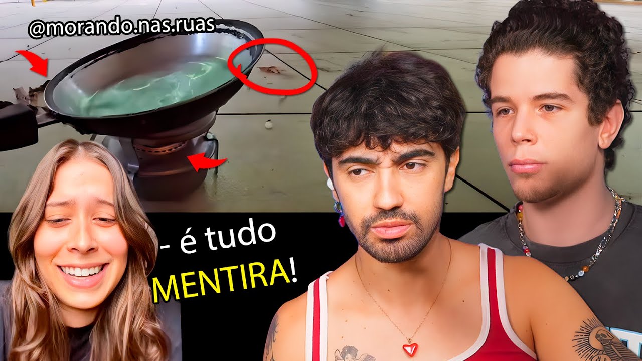 a farsa do falso morador de rua do tiktok que ganha 4k em doações