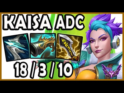 Kaisa vs Jinx (60% Win Rate) ADC - Korea Master Patch 12.9  ✅