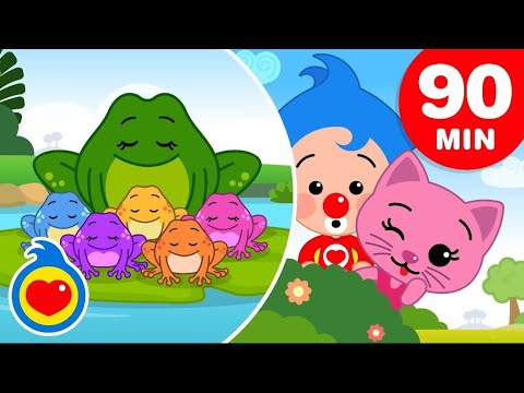 Cinco Sapinhos | E Mais Música Divertida Infantil (90 Min) | Um Herói do Coração