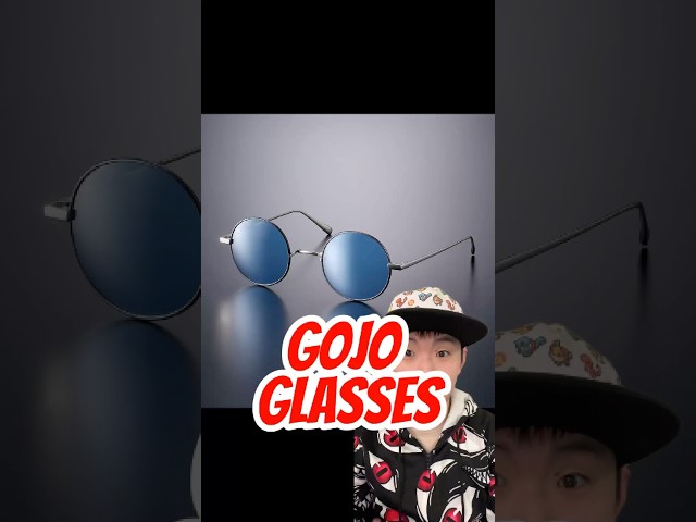 Vídeo relacionado con Tongyundacheng Gojo Satoru Gafas de Sol Anime Cosplay Gojo Satoru Gafas Redondas Gafas de Sol Halloween Cosplay Accesorios