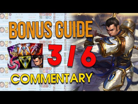Playing Xin Zhao on HARD MODE In Master - Season 10 Guide BONUS Commentary (3 of 6)