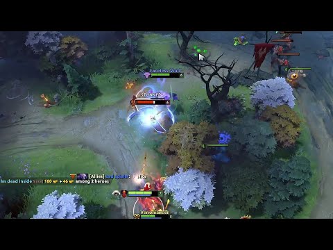 OD Pixel watches a Void use 100 years of Luck to bash an Antimage to death