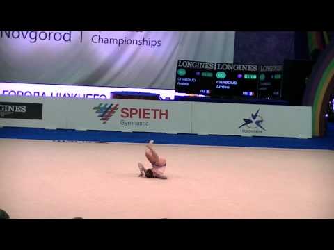 Chaboud Ambre (FRA)  ball   European Championship 2012