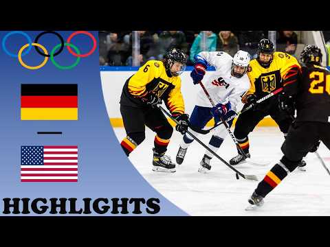 USA vs Germany Highlights | Men's Ice Hockey | The Pre-Olympics 2026 Meeting