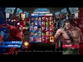MARVEL VS. CAPCOM: INFINITE Ironman,Spider-Man VS CPU Ultron,Thanos