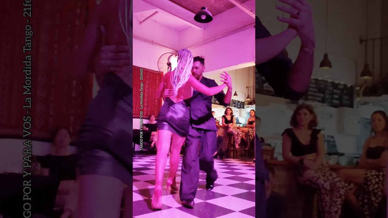 Mas solo que nunca (Goyeneche) Julieta Alao y David Samaniego. La Mordidita tango 21feb25 (3/3)