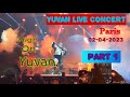 Yuvan Shankar Raja Live Concert Paris | Part 1 | High On Yuvan | 02-04-2023 | Vlog | #yuvanhits
