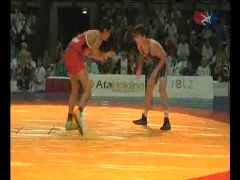 Cadet Worlds Freestyle 50kg Final - Gadzhimurad Rashidov (RUS) vs. Hassan Yazdanicharati (IRI)