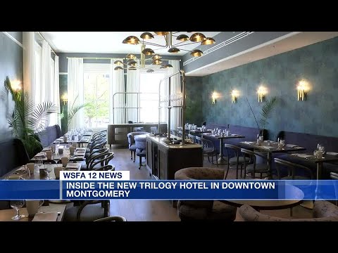 Inside the new Trilogy Hotel in downtown Montgomery
