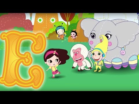 Exciting Letter E Adventure  | Learn ABC for Kids | Olive and the Rhyme Rescue Crew