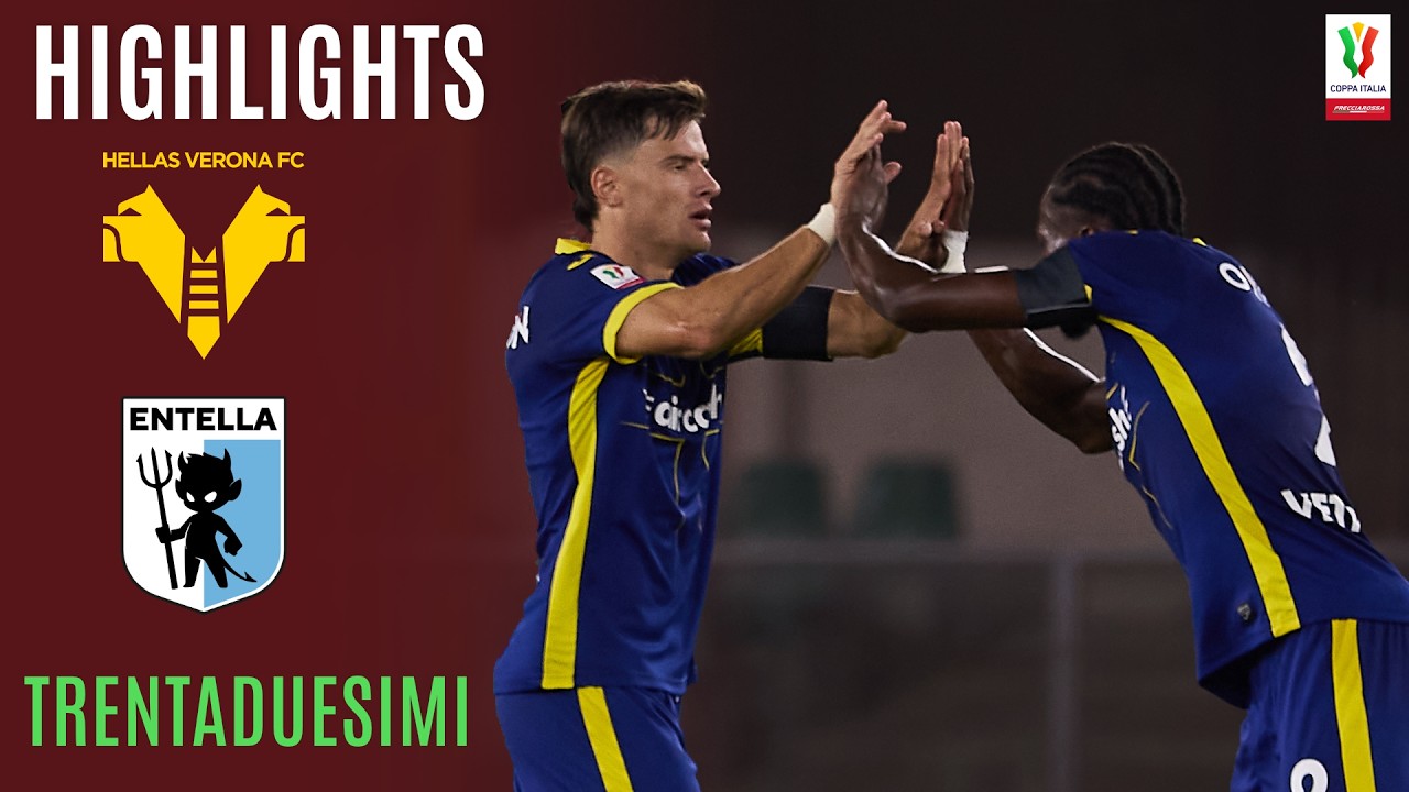 Baroni Passa ai Rigori | VERONA-ENTELLA 2-2 (3-2) | HIGHLIGHTS | COPPA ITALIA FRECCIAROSSA 2026/27