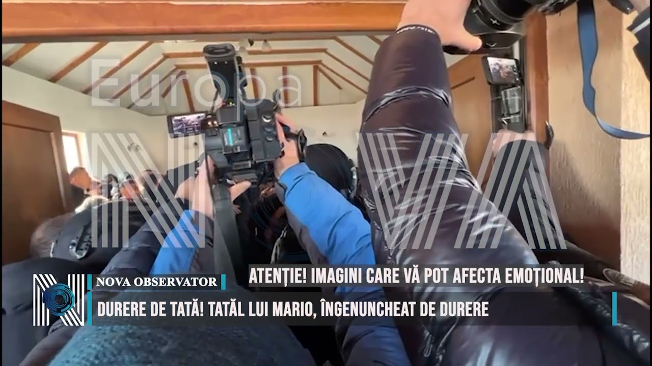 DURERE DE TATĂ! TATĂL LUI MARIO, ÎNGENUNCHEAT DE DURERE