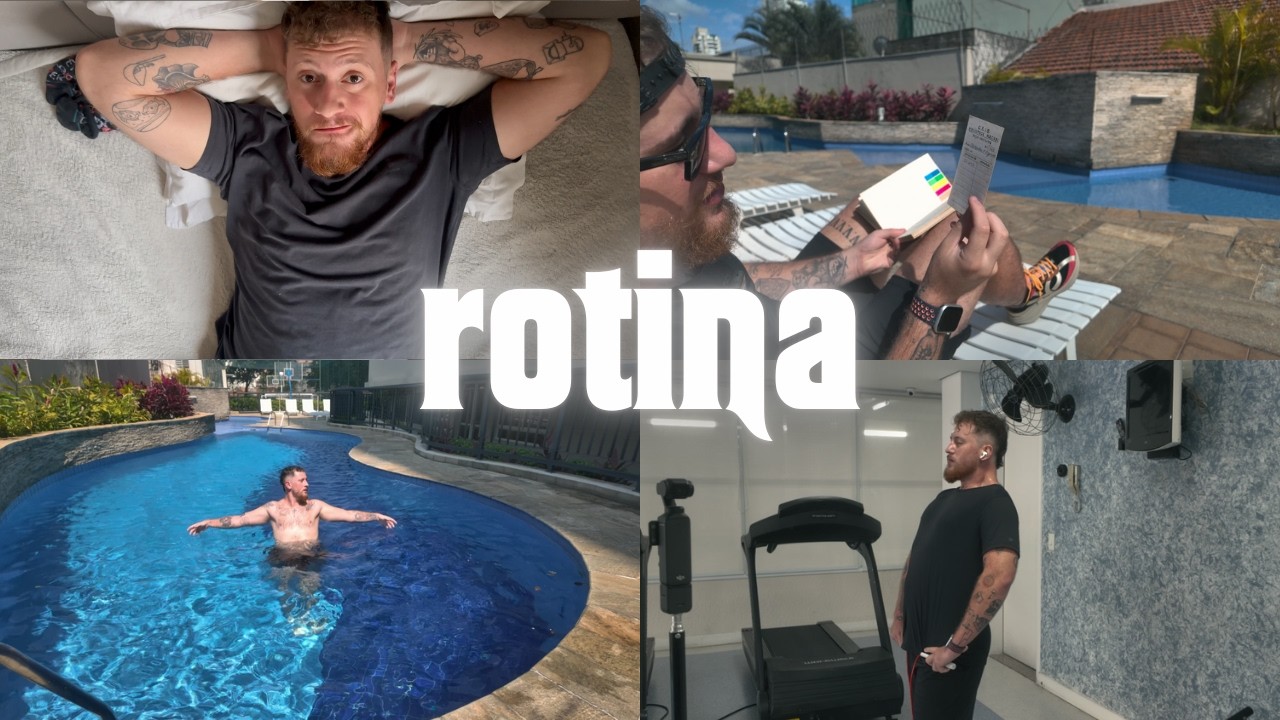 rotina de playboy e criador de conteúdo