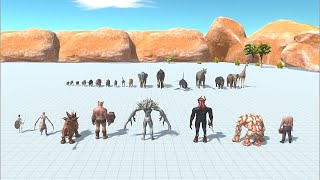 Infernals VS Mammals  - Animal Revolt Battle Simulator