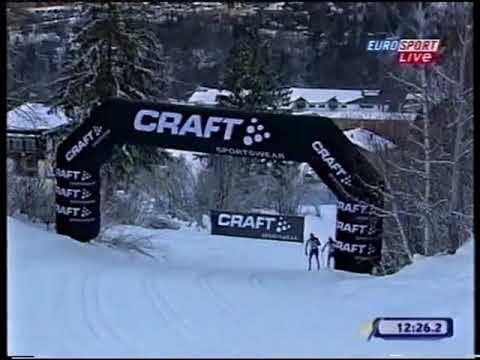 2008/09 fondo 20 km tc uomini Val di Fiemme (Tour de Ski) - Teichmann, Jauhojaervi, Chebotko
