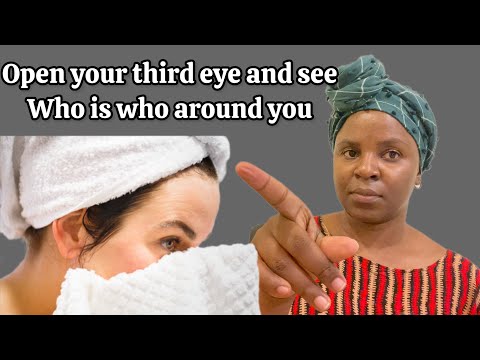 Rub this for 3 times to open your third eyes and see who is who around you