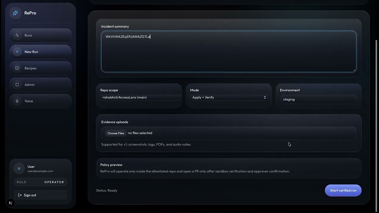 RePro project preview