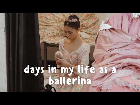 Ballerina Daily VLOG🩰 | 跟我一起在香港演睡美人🌹時隔8年回到香港芭蕾舞團演出🇭🇰 睡美人首演的演出片段💐 分享這次客席的經歷✨