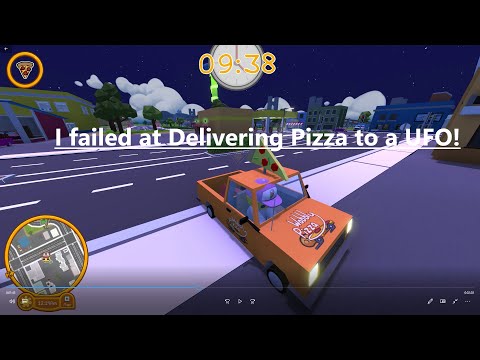 Wobbly Life Pizza Delivery to UFO!