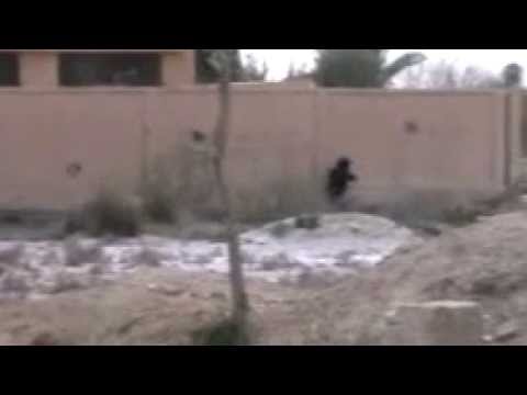 اقتحام حاجز بناء المدرسة في موحسن في ريف دير الزور من قبل كتيبة عمر بن الخطاب