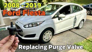 DIY 2008 - 2019 Ford Fiesta 1.6L Replacing Purge Valve P1450