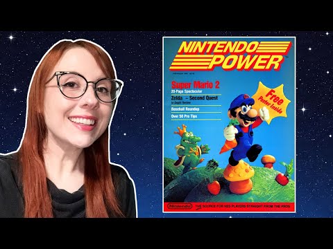 Nintendo Power Issue 1 from 1988 - Erin Plays