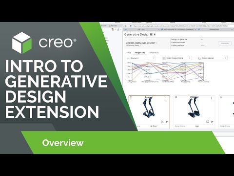 Generative Design Extension is Introduced | Creo 7.0.2