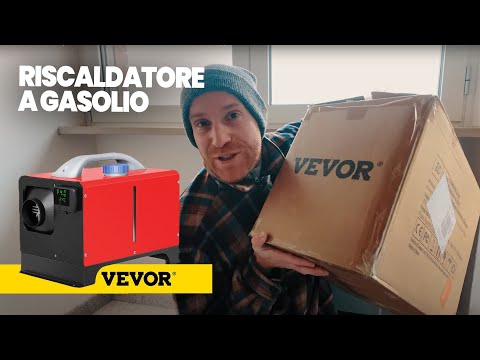 Obiettivo Zero Bollette per il 2025 - Prova riscaldatore a Gasolio Vevor All in one CINEBASTO 8Kw