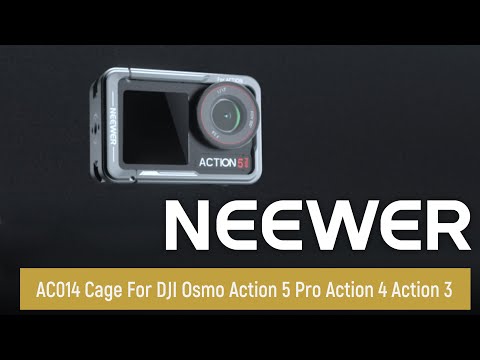 Introducing the NEEWER AC014 Cage For DJI Osmo Action 5 Pro Action 4 Action 3