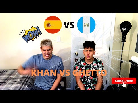 PRIMERA VEZ REACCIONANDO A GHETTO VS KHAN// TODAS UNAS BESTIAS 🤯