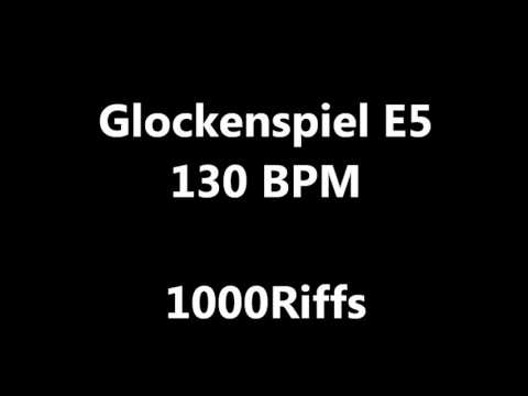 Glockenspiel E5 Metronome : 130 BPM - Beats Per Minute