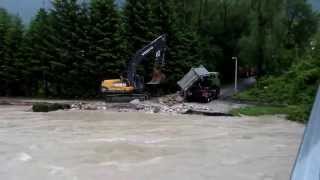 preview picture of video 'Hochwasser in Ebensee 2. Juni 2013'