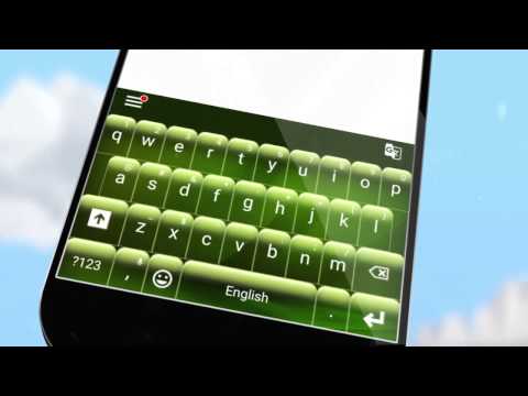 Dark Green Keyboard Theme Video