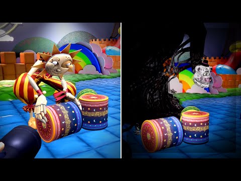 How Sun and BLOB CLEAN UP the MESS made by Gregory [FNAF Security Breach]