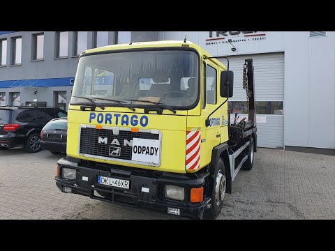 MAN 18.232 ,6 cylinders, Manual Pumpe, Full Steel