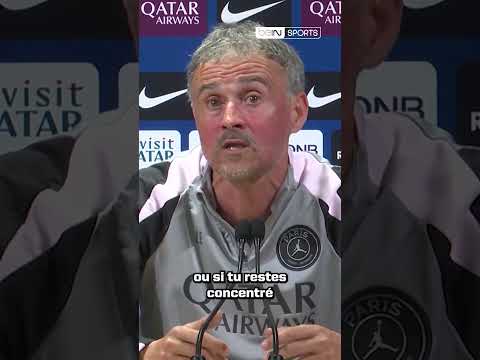 😌 Luis Enrique est convaincu que le PSG peut faire le doublé en Ligue des Champions !
