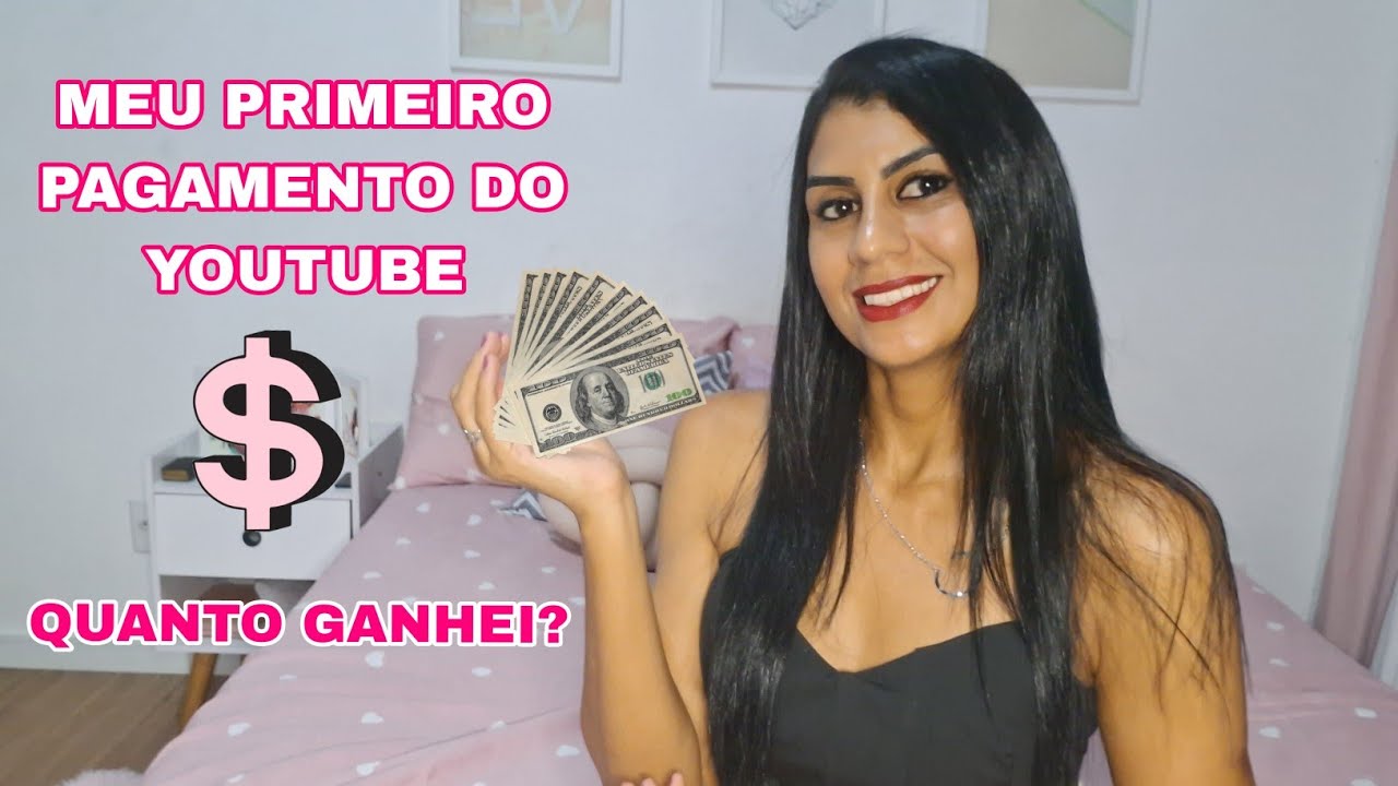 MEU PRIMEIRO PAGAMENTO DO YOUTUBE| QUANTO GANHEI?| VALEU A PENA?????| CONTEI TUDO