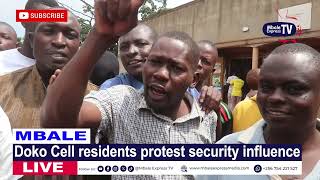 Doko cell residents protest security interference in LC1 Elections 