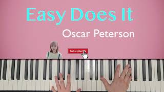 [Jazz Tutorial] Easy Does It - Oscar Peterson (transcribed &amp; Played By Yoon Jihee ㅣ오스카 피터슨ㅣ 윤지희 ㅣ