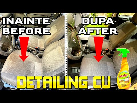 TUTORIAL: Cum Cureti Tapiteria Auto IEFTIN SI BUN.Vlog 357