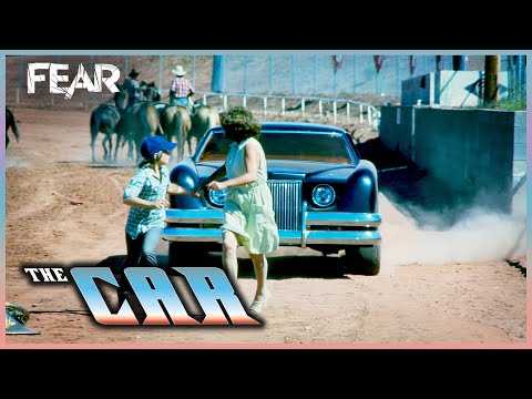The Car Attacks The School's Marching Band | The Car (1977) | Fear